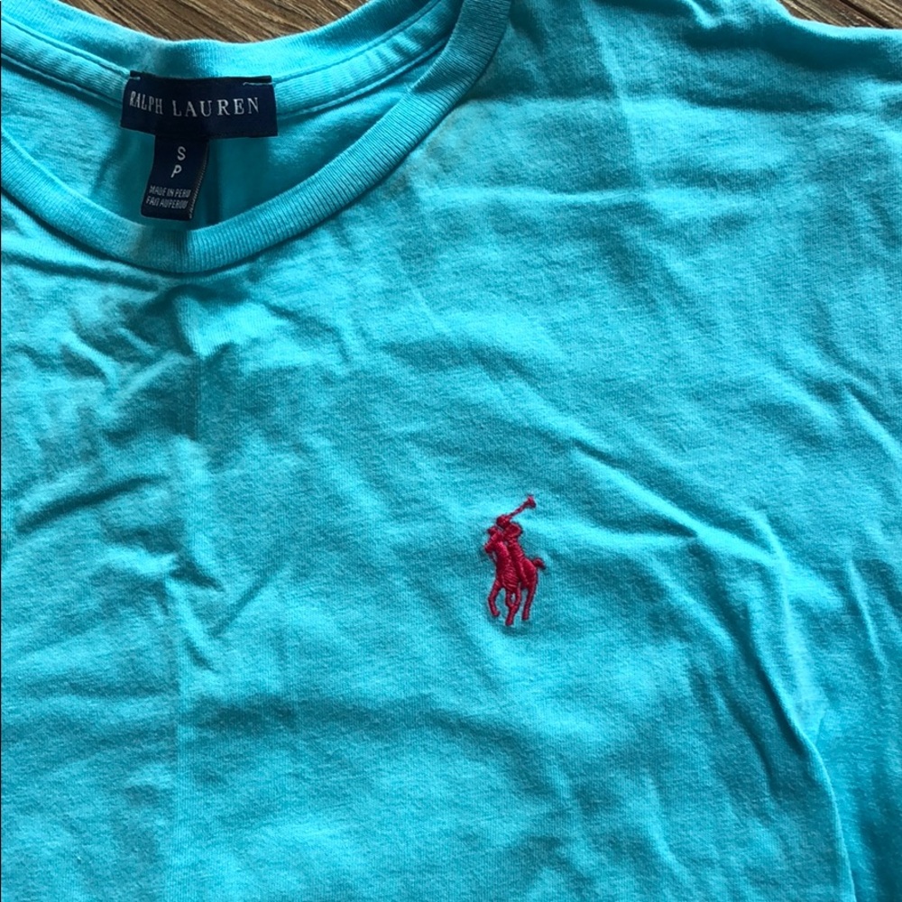 Blue Ralph Lauren Tee - Picture 2 of 3